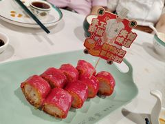 升级版墨鱼鲜虾红米肠-喜势点·糖沙翁手工茶点·本地人茶居(永庆坊店)