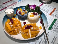 芒果糯米饭-滕记星发餐室·新加坡菜(巨鹿路店)