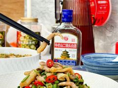 老虎菜拌八带-必点海鲜·海肠捞饭·鲅鱼水饺(滨江道店)