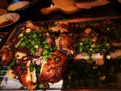 烤鸡烤肉双拼-绿茶餐厅(深圳龙华天虹购物中心店)