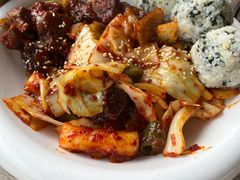 鸡脆骨配饭团-郑阿姨的家·이모네·韩料&烤肉(武川路店)