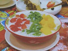士多啤梨芒果绿茶拉面-甜心妈妈·榴莲星级糖水(北京路总店)