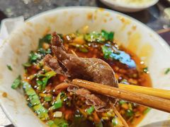 香菜牛肉-巴蜀大宅门火锅(北大街店)