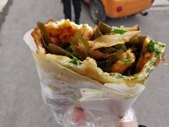 鸡蛋饼-皮市街大油火烧