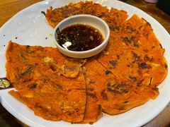 泡菜饼-喇喇排骨火锅·传统韩式脊骨汤(望京西园总店)