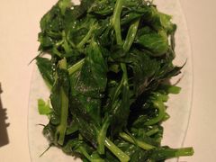 清炒豌豆尖-渝信川菜·川味家常菜(新辰里亚运村店)