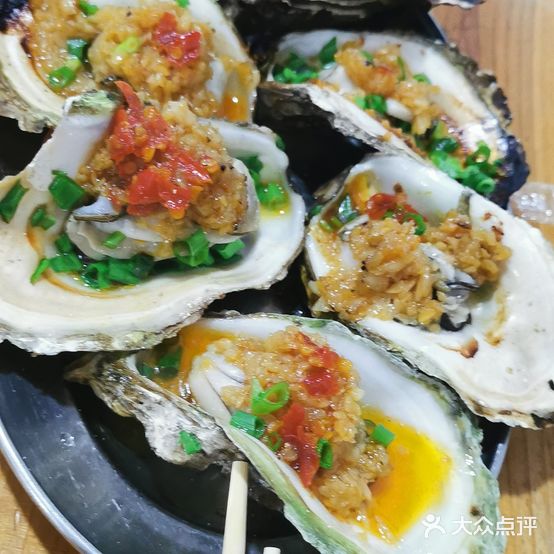 大风江烤生蚝