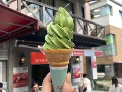 抹茶牛奶冰激凌-神户六甲牧场(北野本店)