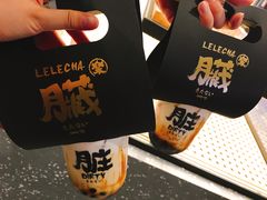手炒黑糖脏脏茶-LELECHA乐乐茶(上海五角场万达广场店)