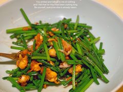 韭菜花炒扇贝-惠食佳(滨江大公馆店)