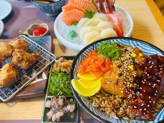 鳗鱼照烧鸡双拼饭-林妈妈村·日式料理(宝山万达店)