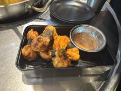 炸墨鱼卷-山·烤辣鸡韩国料理(西溪路店)