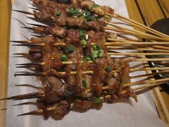 -山野的朋友露营炭火烤肉