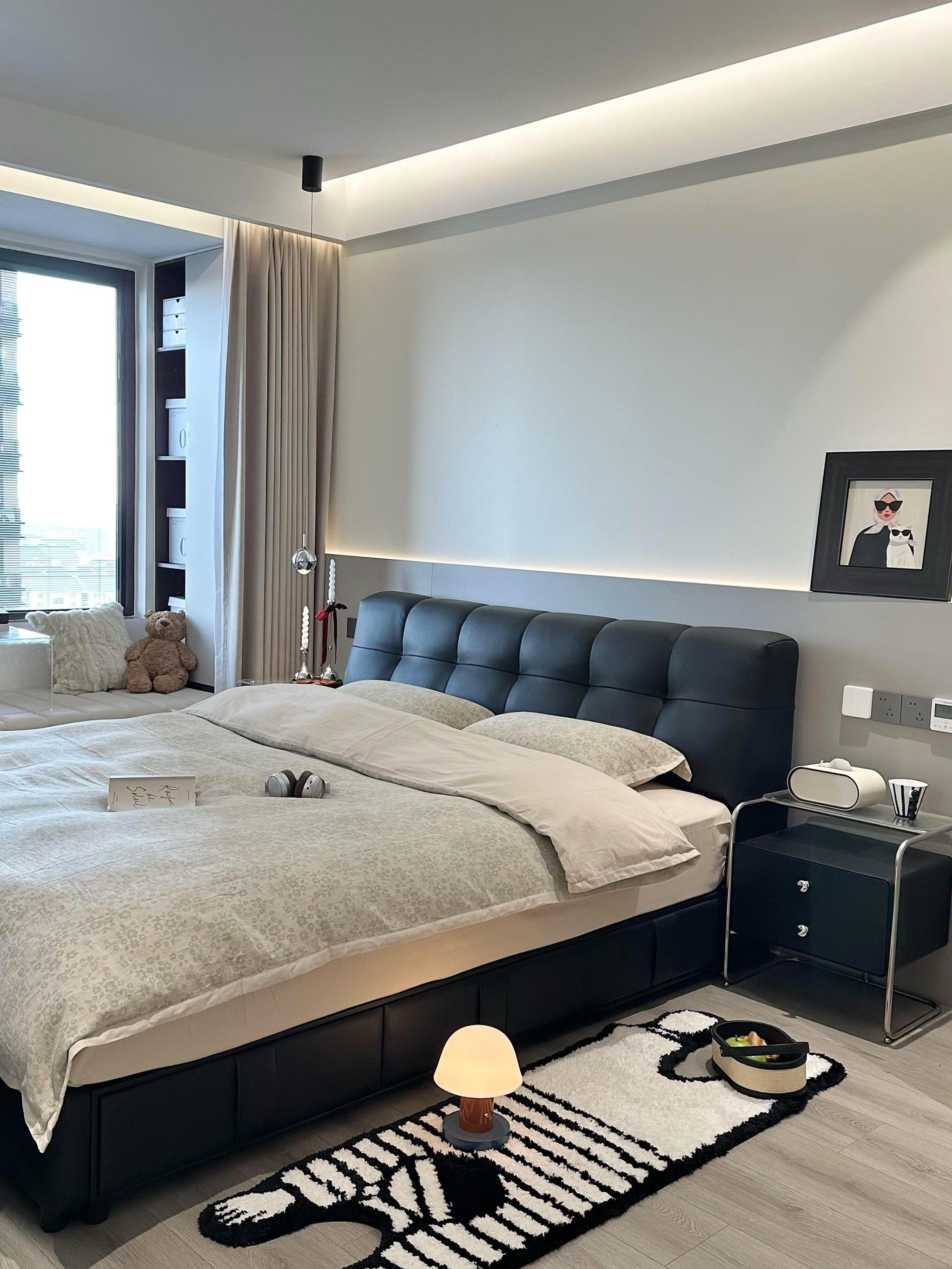 卧室新装～简约风来袭