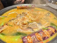 -探鱼·鲜青椒爽麻烤鱼(广州花都来又来店)