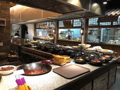 自助取餐区-印巷里主题餐厅(马鞍山店)