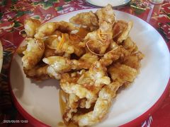 锅包肉-闯关东东北农家菜(崂山石老人店)