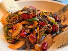 特色爆炒羊杂-陕北南泥湾·延安本地菜(人民公园店)