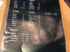 菜单-Home Cafe(水榭春天店)