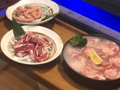 -明洞阿姨·韩式酱蟹烤肉·创意料理(三元桥店)