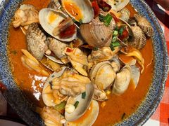 麻辣花蛤-老吕涮羊肉•东北原味烧烤•大油边•烤鱼(五角场店)