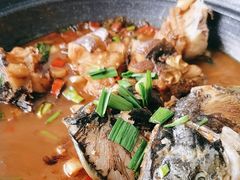 -阿峰饭店·本地土菜馆·农家土鸡煲·一品神仙鸡(报福店)
