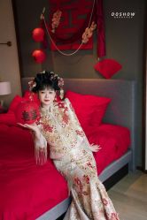 -桃子造型婚纱礼服(凤起广场店)