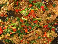 十八秒生炒黄牛肉-毛家饭店(碧桂园店)