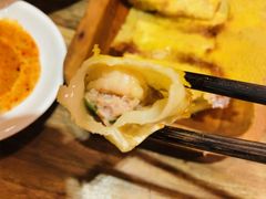 大肉虾仁锅贴-海荣锅贴馆(五味十字店)