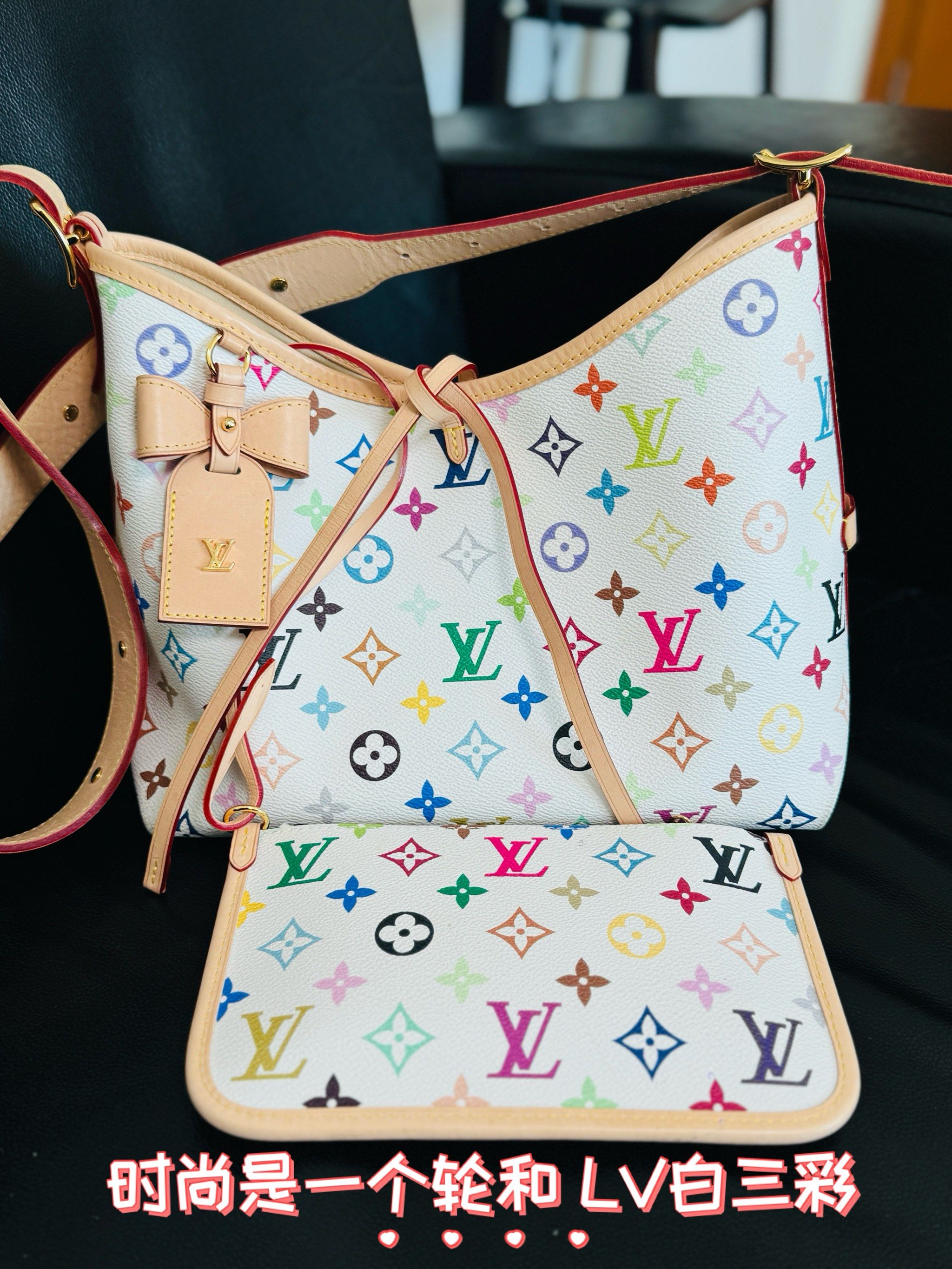 lv白三彩,太可爱了!日本真是可爱的发源地