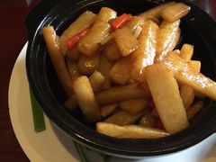 砂锅焗山药-温汤大酒店餐厅