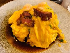 滑蛋虾仁炒叉烧-来龙里 精致 东南亚餐室(万象城店)