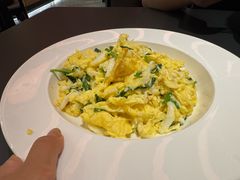 银鱼炒鸡蛋-松涛园朝鲜·海鲜·料理店(鸭绿江断桥店)