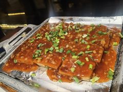 铁板包浆豆腐-绿茶餐厅(财富购物中心店)