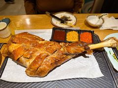 郭靖烤苏尼特羊腿-郭靖·烤全羊·内蒙菜·烧烤(望京旗舰店)