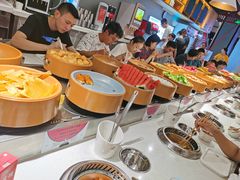 自助取餐区-龍歌自助小火锅(城阳万象汇店)