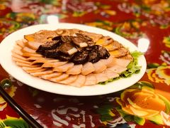 自制肠饼-闯关东东北农家菜(崂山石老人店)