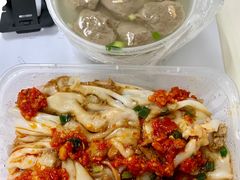 牛肉饼汤-汕尾小吃铜盘推(埔尾篮球场店)