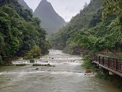 -小七孔景区-六十八级跌水瀑布