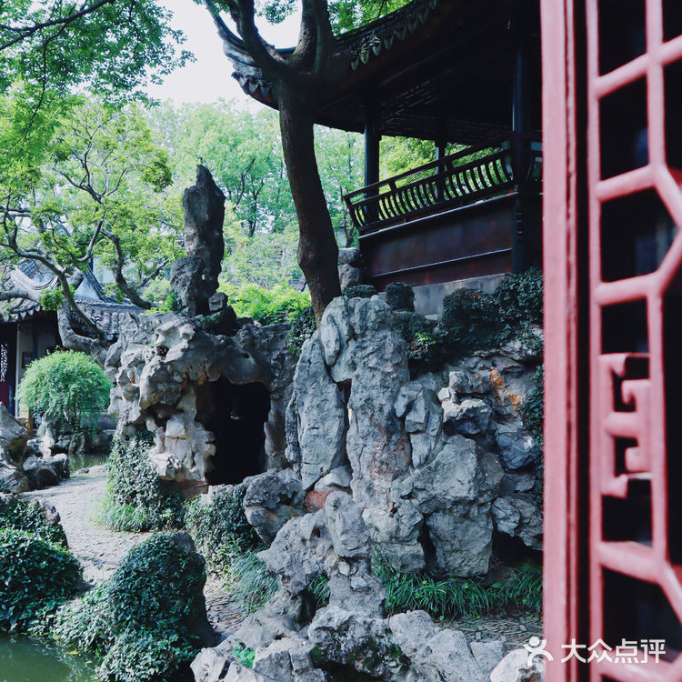 苏州旅游/同里古镇水上园林经典--退思园
