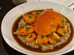 和乐蟹蒸手剁肉饼-广州文华东方酒店·江-由辉师傅主理