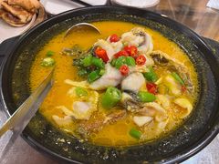 招牌百香果酸辣鱼-尽善百年古院餐厅(王家老宅店)