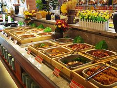 自助取餐区-悦橙烤肉海鲜自助(中央大街店)