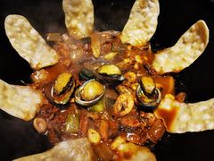 鲜虾鲍鱼鸡-锅来乐地锅鸡(安亭店)