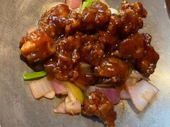蒜香蜜汁排骨-绿茶餐厅(蓝色港湾店)