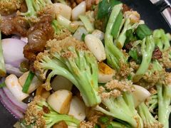 干锅有机菜花-合合春饼·酱骨·东北菜(潘家园店)