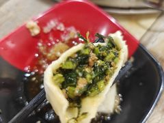 茼蒿猪肉蒸饺-金三老特味居