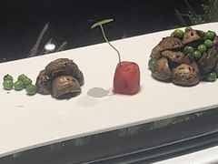 椒麻豌豆蘑菇-尘香•传统川菜(创汇首座店)
