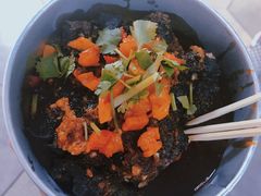 麻辣味臭豆腐-自黑豆夫·臭豆腐夹馍(四海唐人街店)