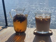 红枣玄米茶-六阅·福十 FORTEN 海景咖啡西餐厅(双廊古镇店)